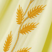 Elegant Crew Neck Long Sleeve Chiffon Abaya Dress with Matching Headscarf (AA230)